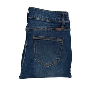 1822 Denim Taylor Jeans Womens Size 8 Blue Cuffed Cropped Skinny W387